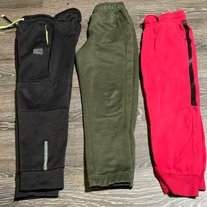 3 pairs of sweatpants